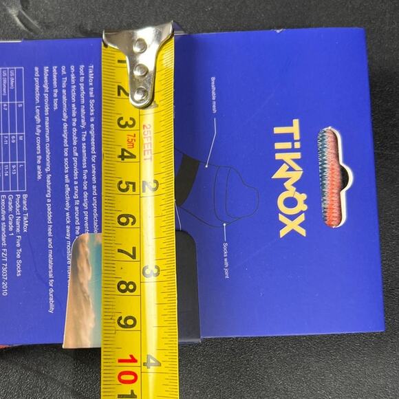 Tikmox Sports Socks Expert NWT Multicolor *Missing Size* - Picture 4 of 4